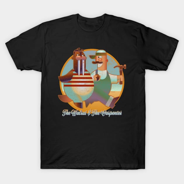 The Walrus & The Carpenter T-Shirt by DanielLiamGill